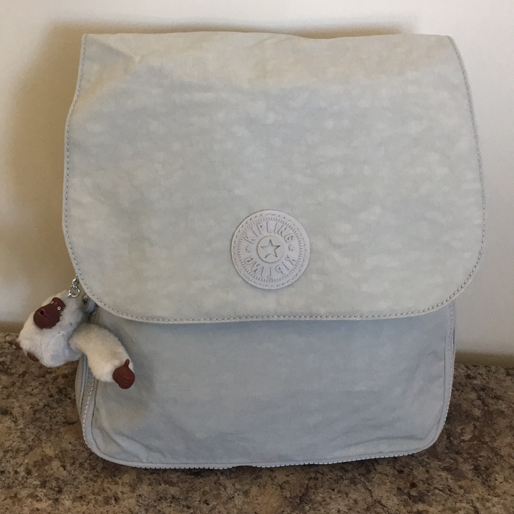 Kipling Small Grey Backpack